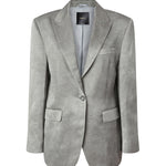 Giacca monopetto in raso fiammato 104716-A2BP I53 PINKO 