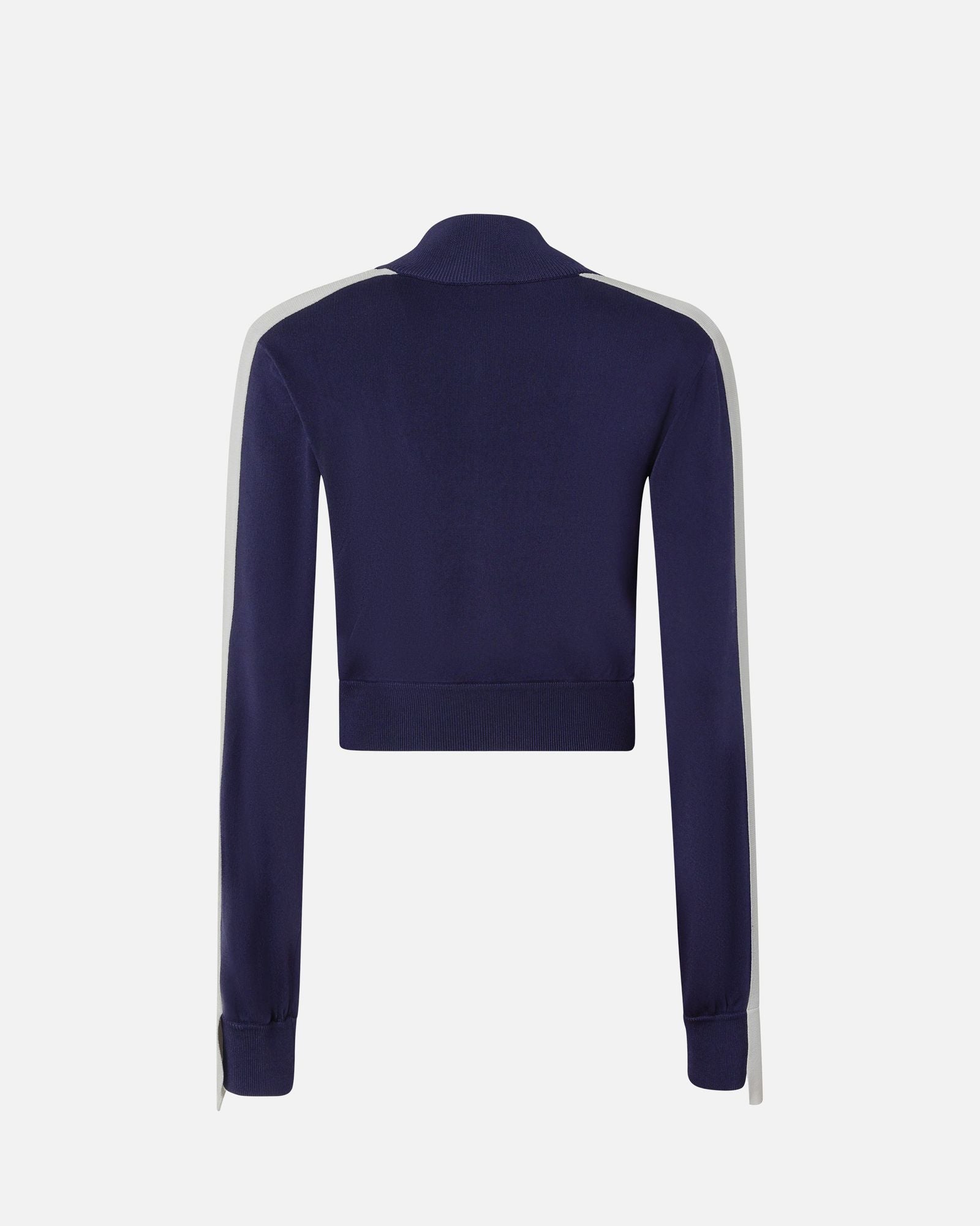 Felpa con zip in tessuto piquet 104738-A2FQ EZ1 PINKO 