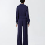 Felpa con zip in tessuto piquet 104738-A2FQ EZ1 PINKO 