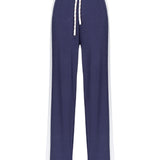 Pantalone felpa ampio con banda laterale 104739-A2FQ EZ1 PINKO 