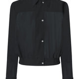 Camicia linea bomber in georgette 104787-A21F Z99 PINKO 