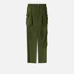 Gonna lunga in georgette 104789-A21F S1C PINKO 