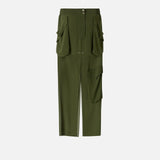 Gonna lunga in georgette 104789-A21F S1C PINKO 