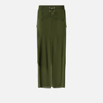 Gonna lunga in georgette 104789-A21F S1C PINKO 