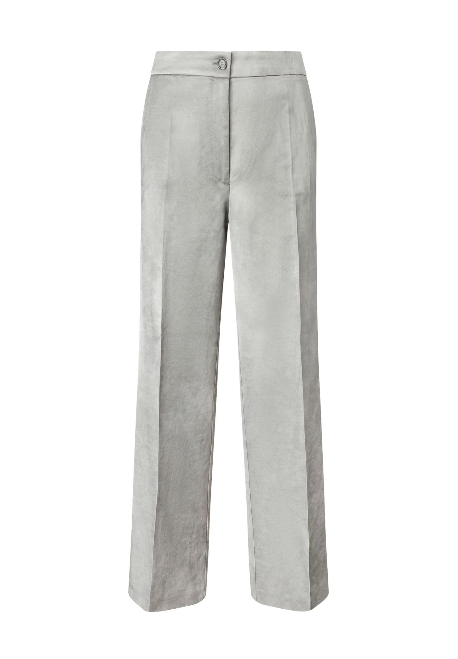 Pantalone ampio in raso delavé 104805-A2BP I53 PINKO 