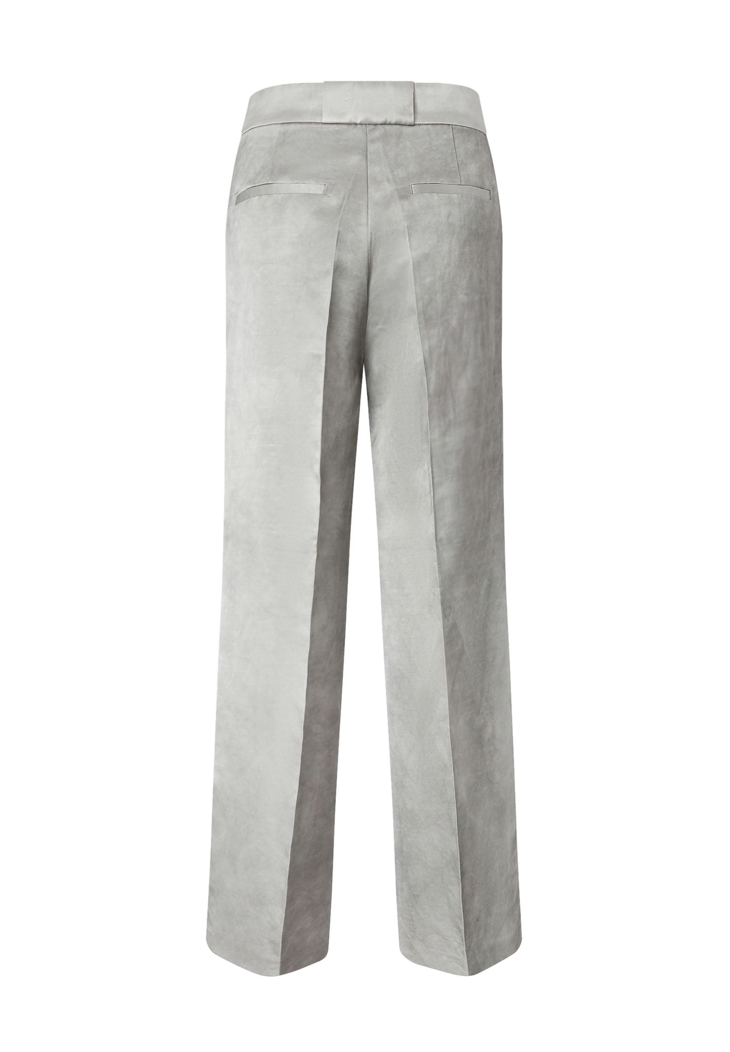 Pantalone ampio in raso delavé 104805-A2BP I53 PINKO 