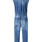 Tuta jeans senza maniche 104824-A2GQ PJD PINKO 