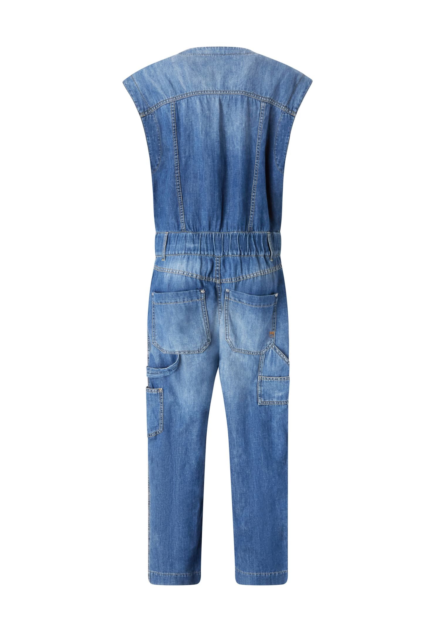 Tuta jeans senza maniche 104824-A2GQ PJD PINKO 