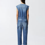 Tuta jeans senza maniche 104824-A2GQ PJD PINKO 