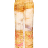 Pantalone ampio leggero stampato 104830-A2G0 CN4 PINKO 