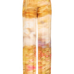 Pantalone ampio leggero stampato 104830-A2G0 CN4 PINKO 