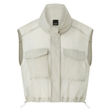 Gilet corto leggero in tessuto ripstop 104852-A2EK I12 PINKO 
