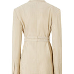 Giacca oversize in tela con texture 104887-A2EJ D18 PINKO 