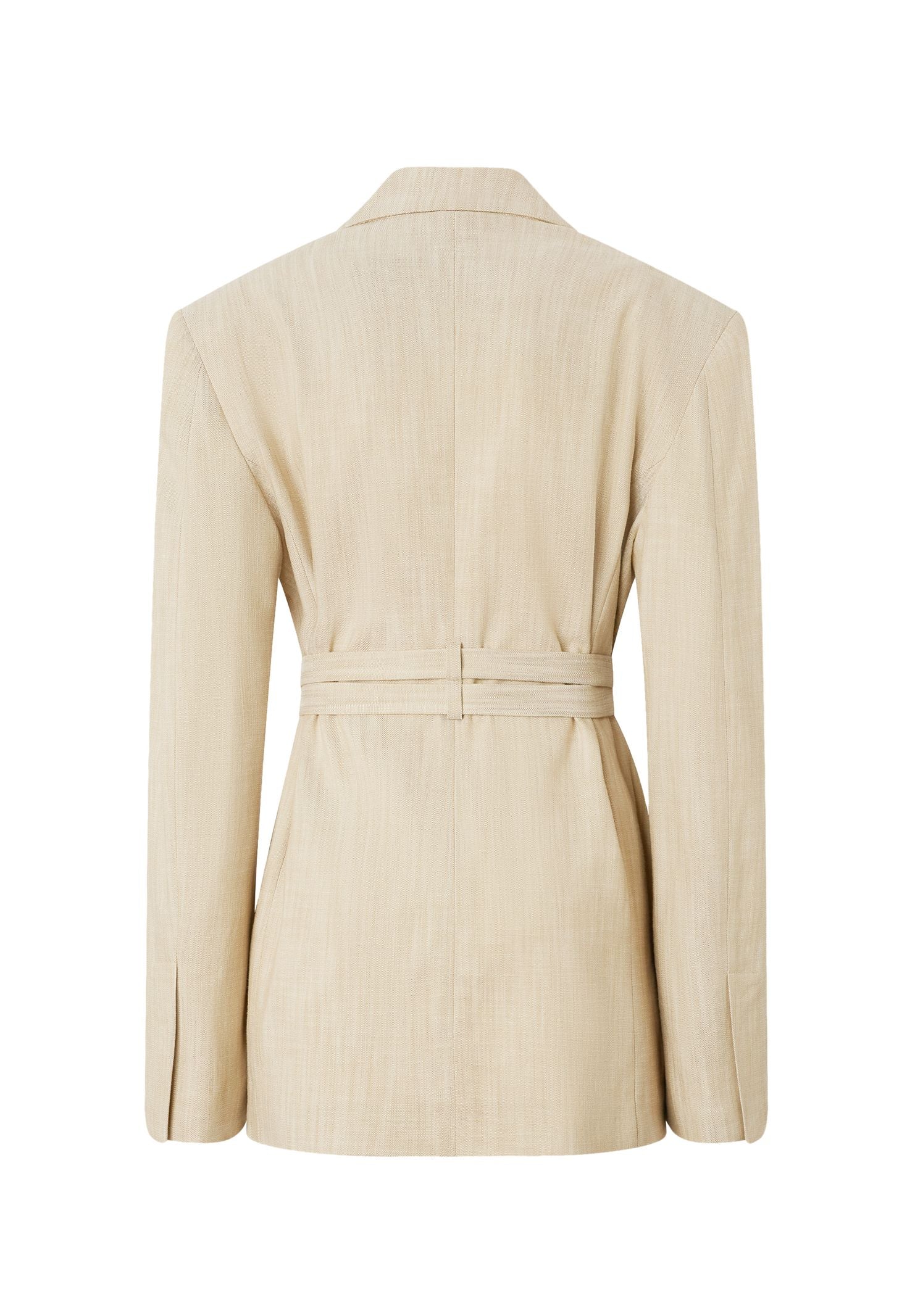 Giacca oversize in tela con texture 104887-A2EJ D18 PINKO 