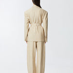 Giacca oversize in tela con texture 104887-A2EJ D18 PINKO 