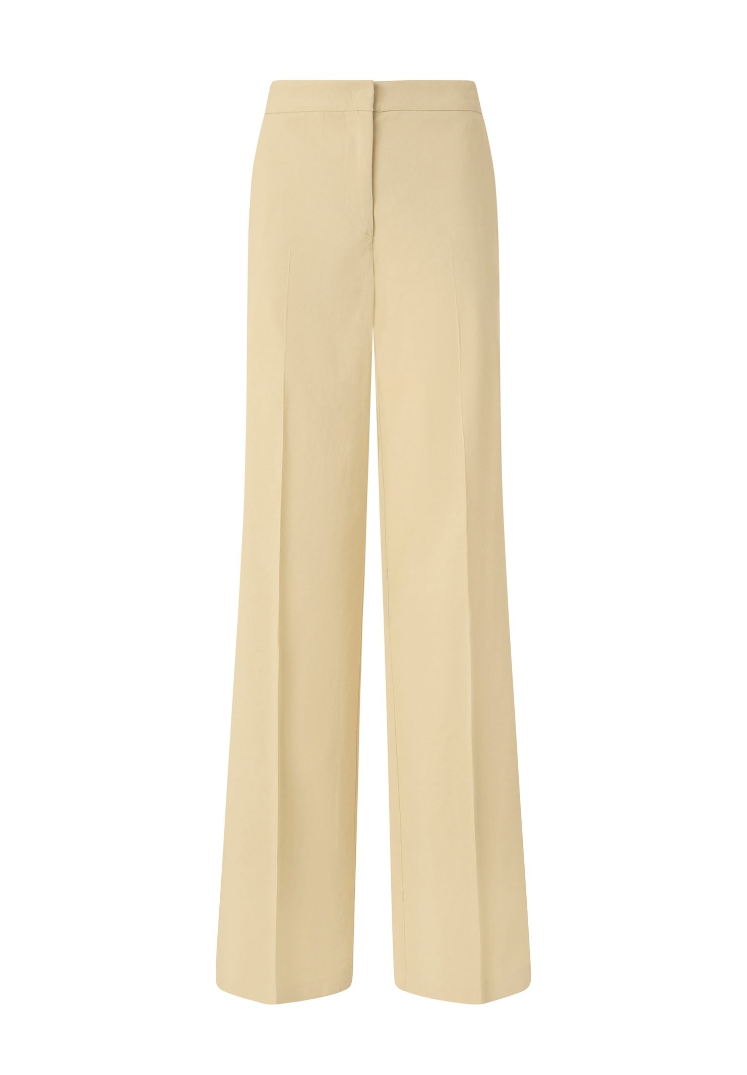 Pantalone con piega in lino stretch 104929-A0IM C23 PINKO 