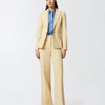 Pantalone con piega in lino stretch 104929-A0IM C23 PINKO 