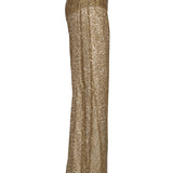 Pantalone palazzo rete paillettes 105009-A2EX X26 PINKO 