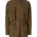 Giacca camicia leggera con tasche 105017-A2I9 S1C PINKO 