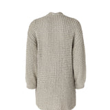Cardigan lungo traforato 105180-A2LN CK1 PINKO 