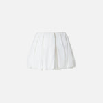 Minigonna ballon in popeline 105183-A2LD Z04 PINKO 