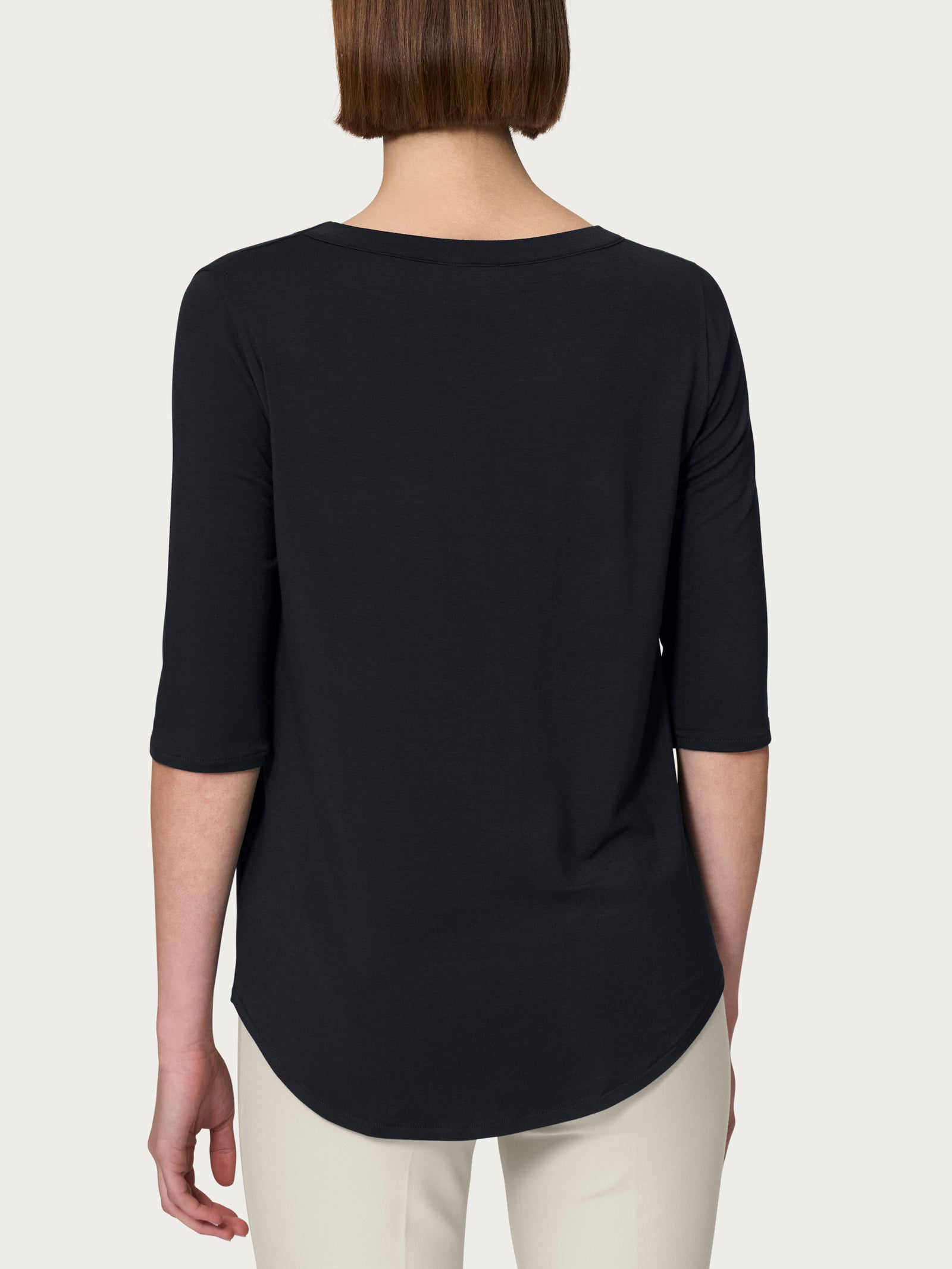 Maglia girocollo in jersey - Ragno 70121WSS25 020 RAGNO 