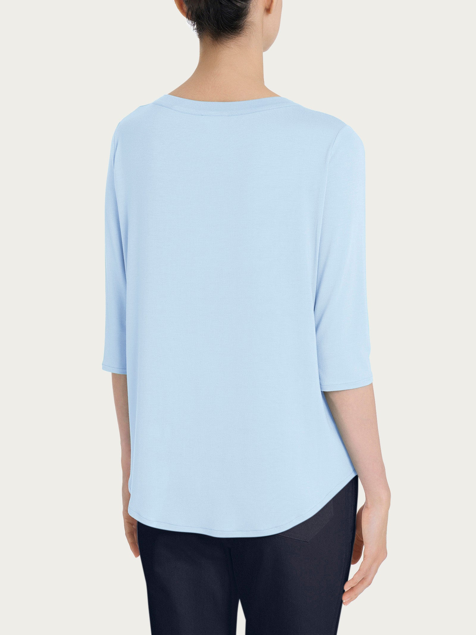 Maglia girocollo in jersey - Ragno 70121WSS25 B11 RAGNO 
