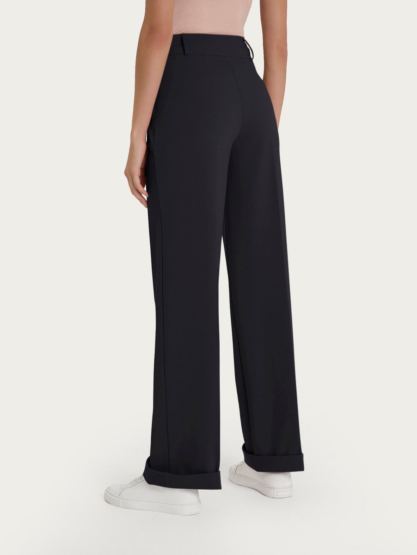 Pantalone wide leg in Compact Light - Ragno DP40PESS25 020 RAGNO 