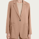 Giacca destrutturata in tencel Super Natural DP79GASS25 B29 RAGNO 