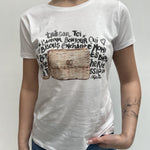 T-shirt con stampa TS315 BIANCO TOP-TEE 