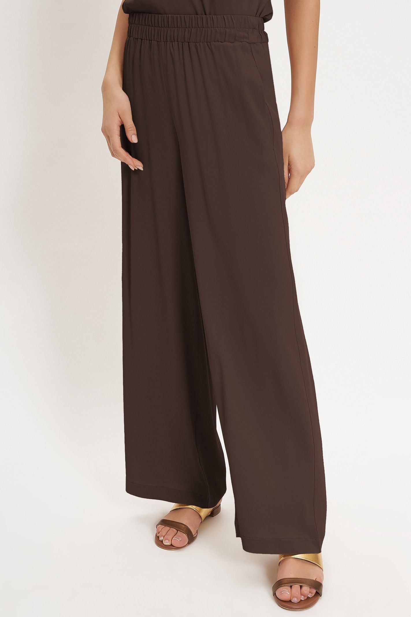 Pantalone con elastico - Carla G PEIV13D6 09 CARLA G. 