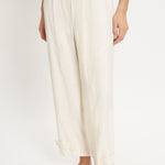 Pantalone con taglio diagonale - Carla G PIAV08D6 14 CARLA G. 