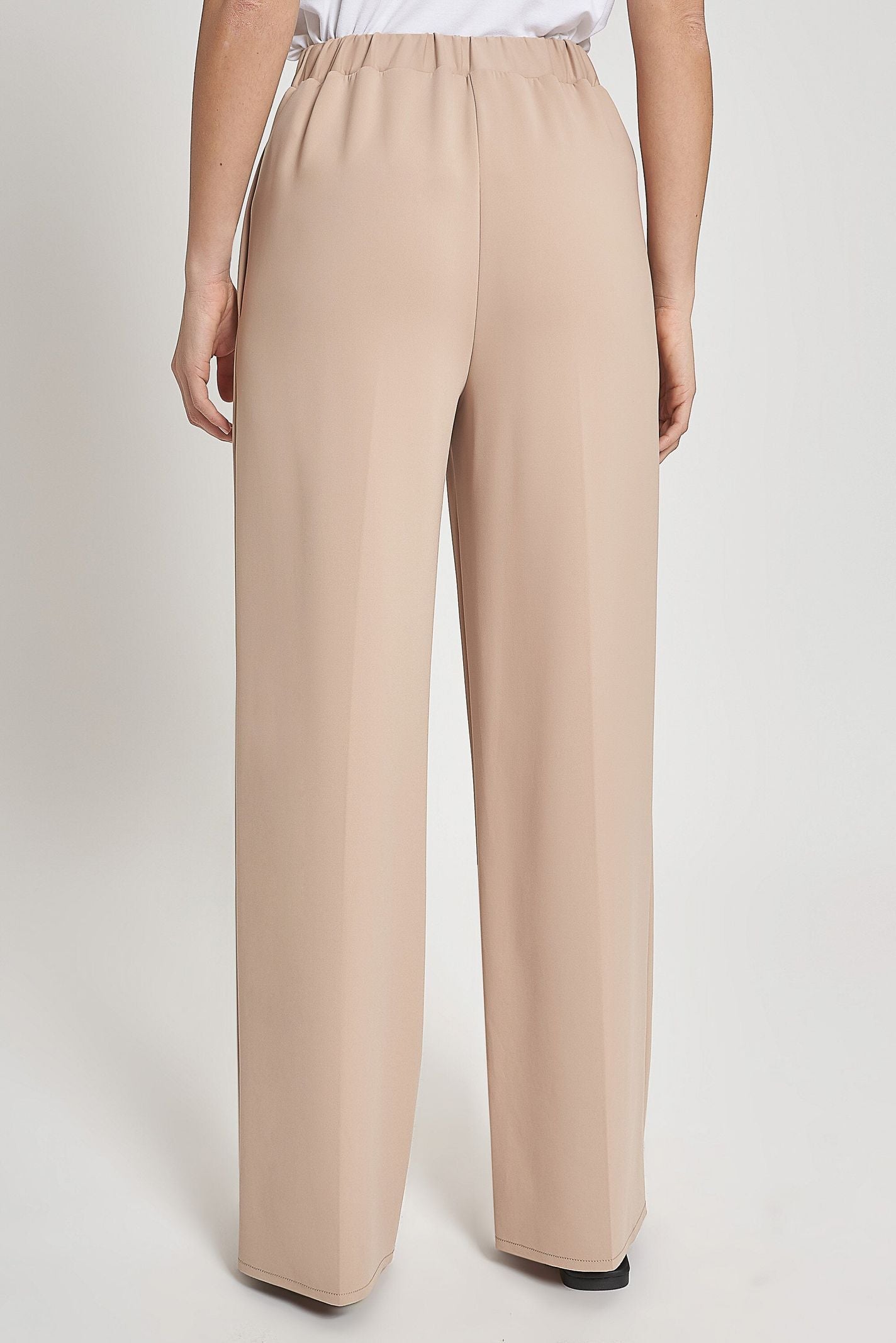 Pantalone largo con elastico - Carla G PIMA22D6 04 CARLA G. 