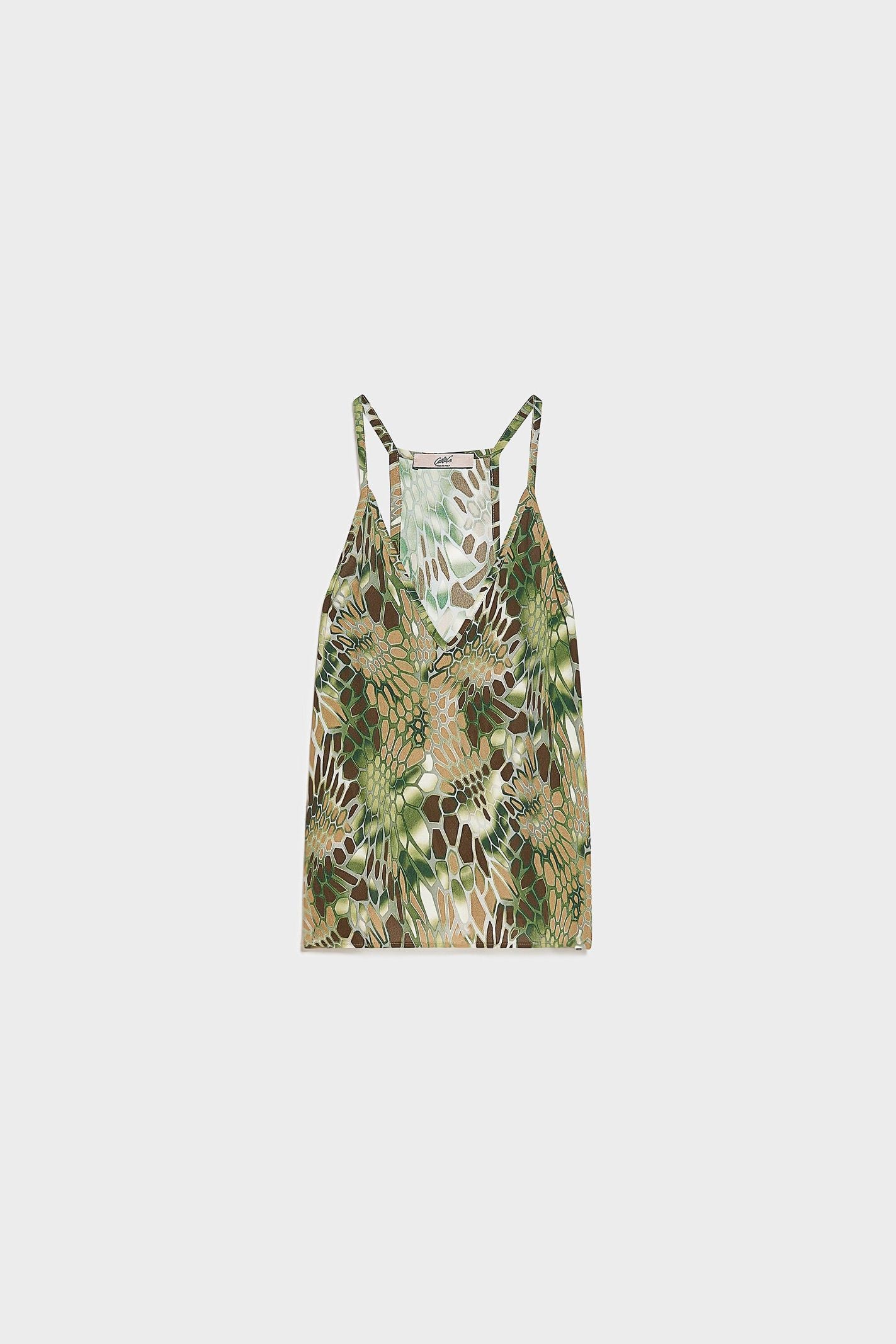 Top stampa reptile - Carla G VAEM31D6 36 CARLA G. 
