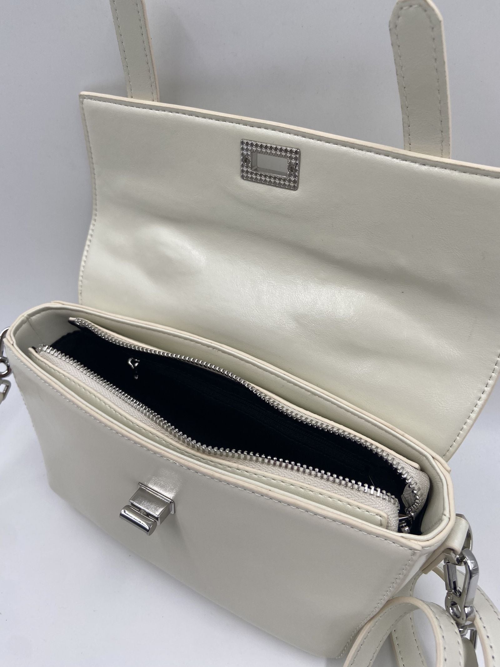 Borsa  top handle - Eleh BSS26003 BIANCO ELEH 