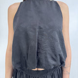 Top jaquard smanicato - Eleh SS260023 NERO ELEH 