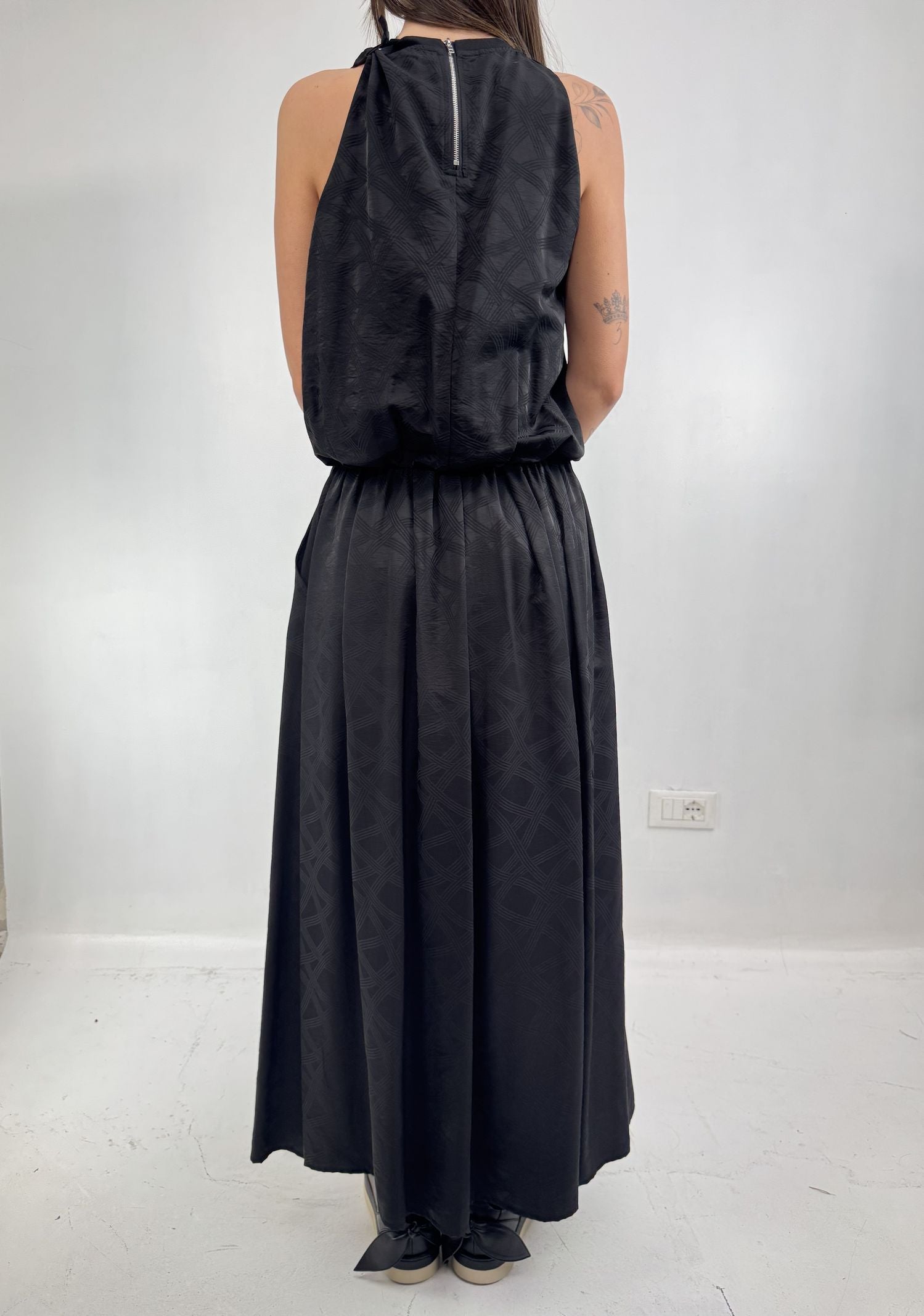 Gonna jaquard - Eleh SS260024 NERO ELEH 