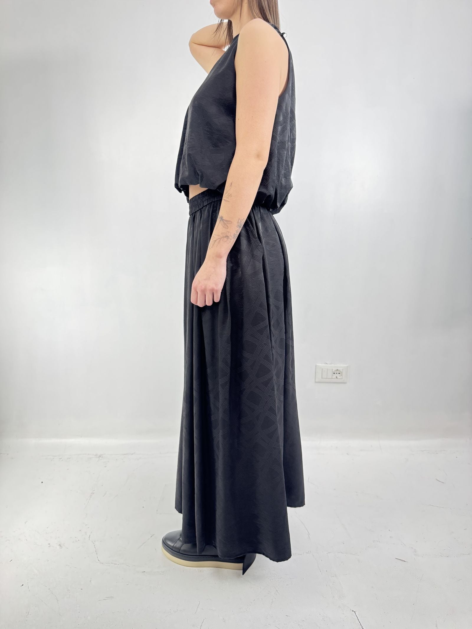 Gonna jaquard - Eleh SS260024 NERO ELEH 