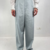 Pantalone con motivo a righe - Eleh SS260118 CELESTE ELEH 