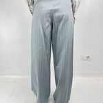Pantalone con motivo a righe - Eleh SS260118 CELESTE ELEH 