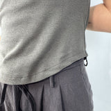 T-shirt fondo arrotondato - Eleh SS260143 GRIGIOFANGO ELEH 
