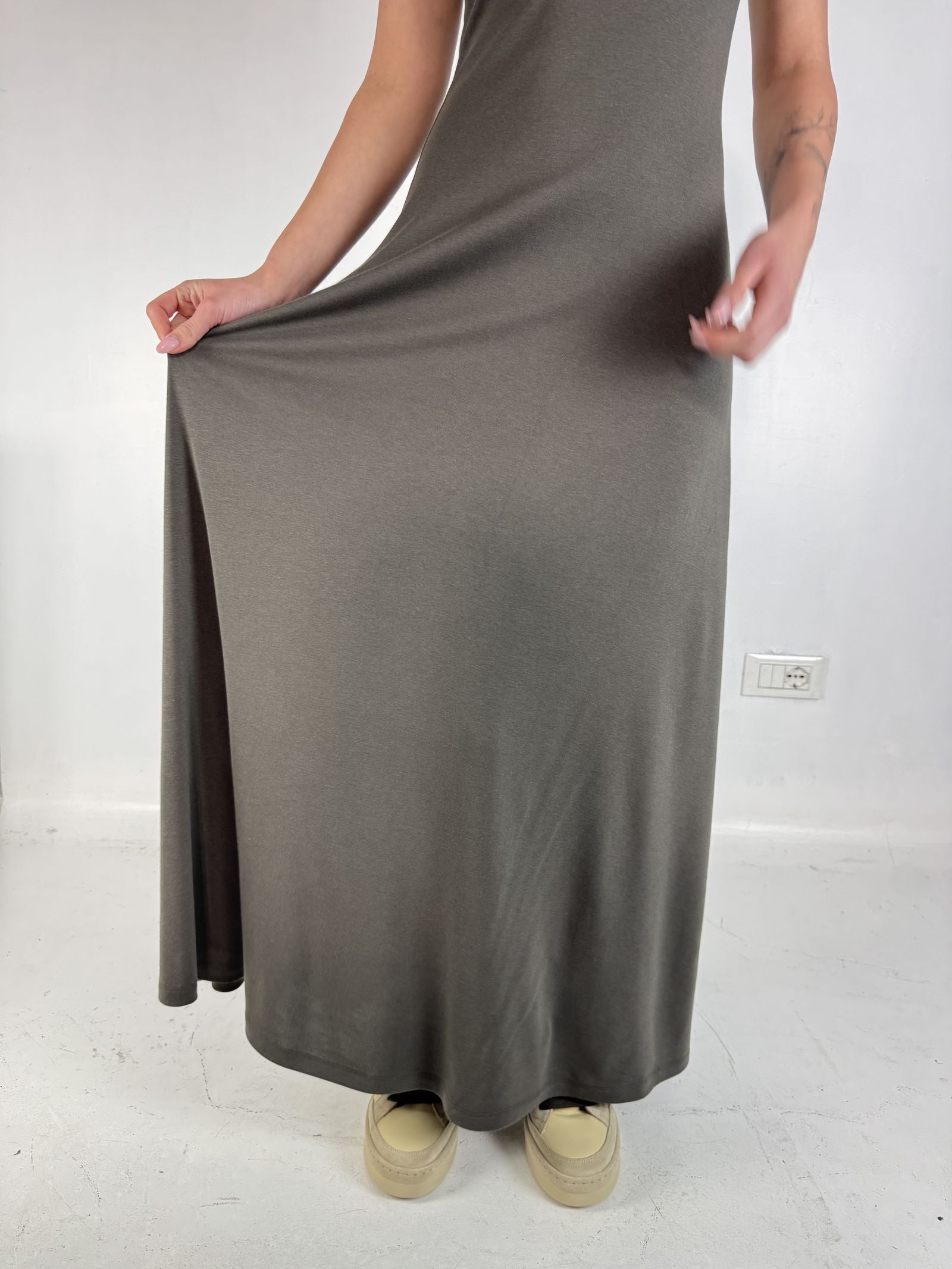 Abito in maglia jersey - Eleh SS260144 GRIGIOFANGO ELEH 