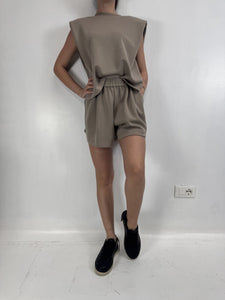 Top con spalline imbottite - Eleh