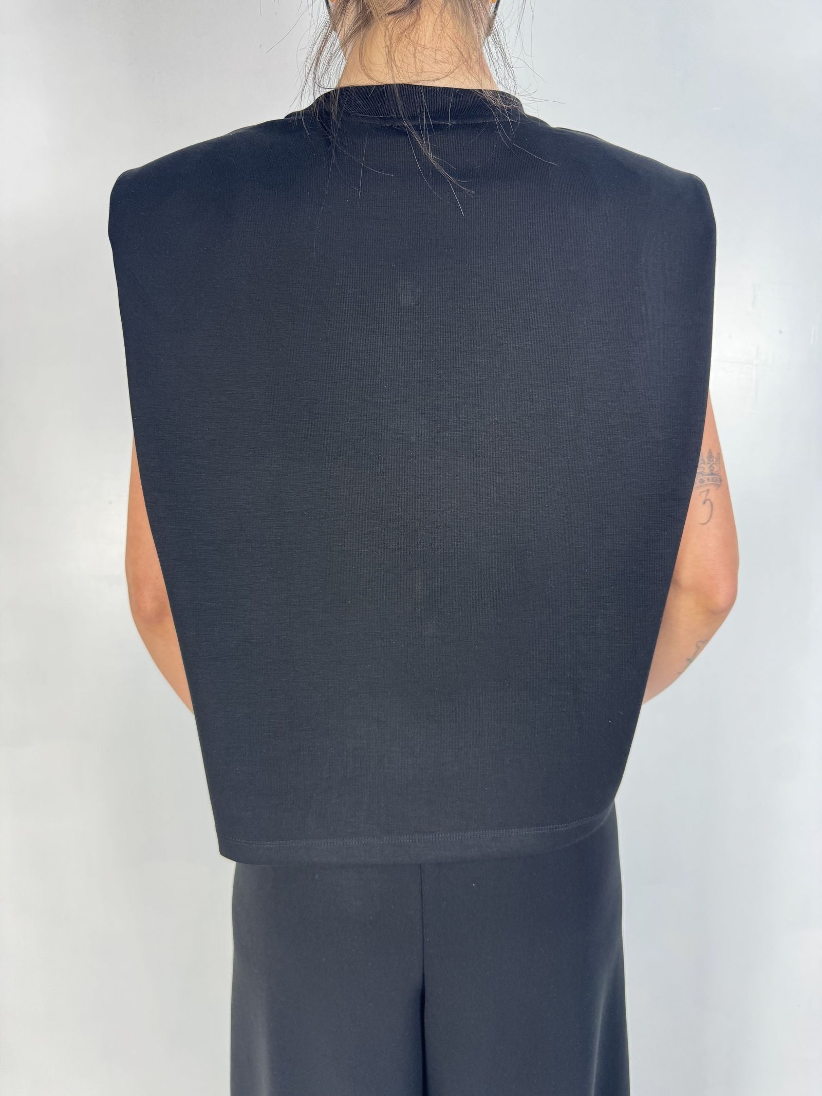 Top con spalline imbottite - Eleh SS260183 NERO ELEH 