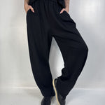 Pantalone gamba ampia - Eleh SS260185 NERO ELEH 