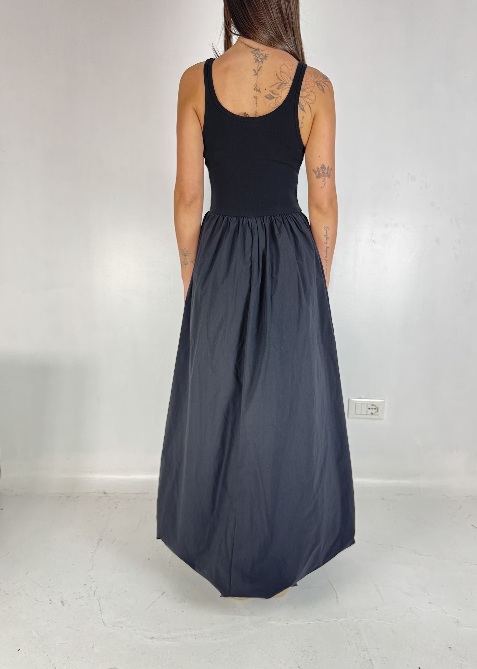 Abito con gonna ampia - Eleh SS260228 NERO ELEH 