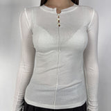 Maglia serafino - Eleh SS260264 BIANCO ELEH 