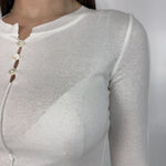 Maglia serafino - Eleh SS260264 BIANCO ELEH 