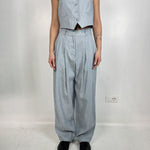 Pantalone con pieghe - Eleh SS260308 CELESTE ELEH 