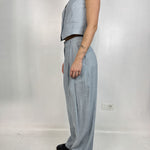Pantalone con pieghe - Eleh SS260308 CELESTE ELEH 